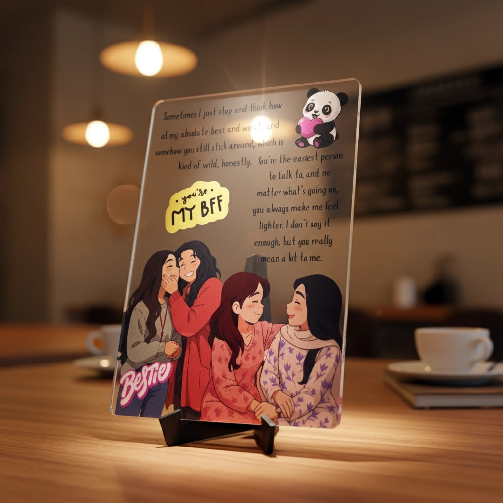 Ghibli Bestfriend Acrylic Frame