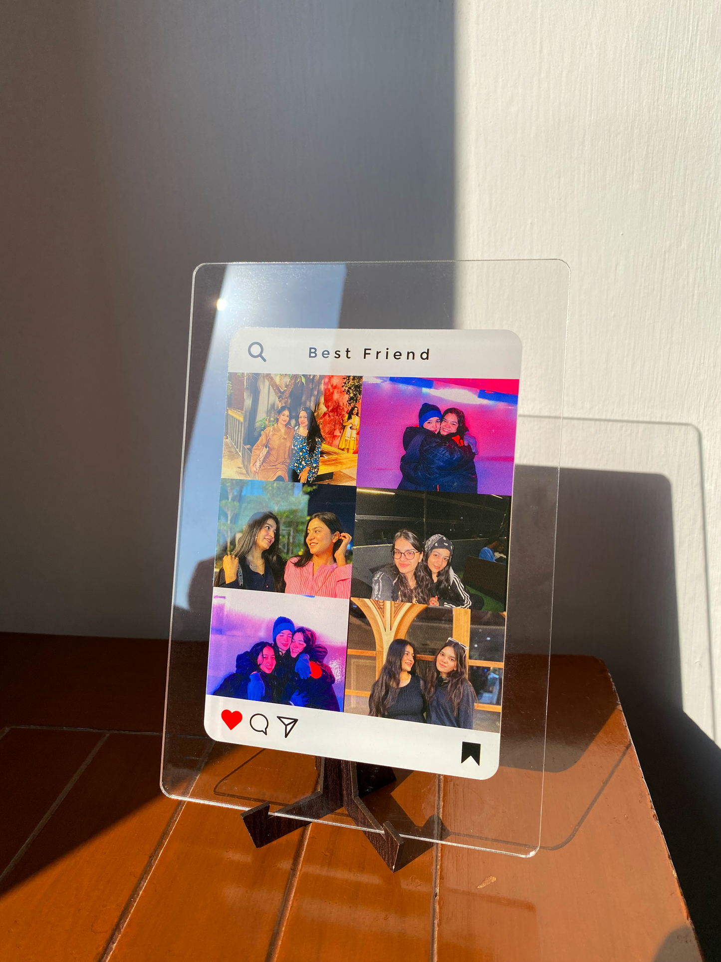 Best Friends Forever Acrylic Frame