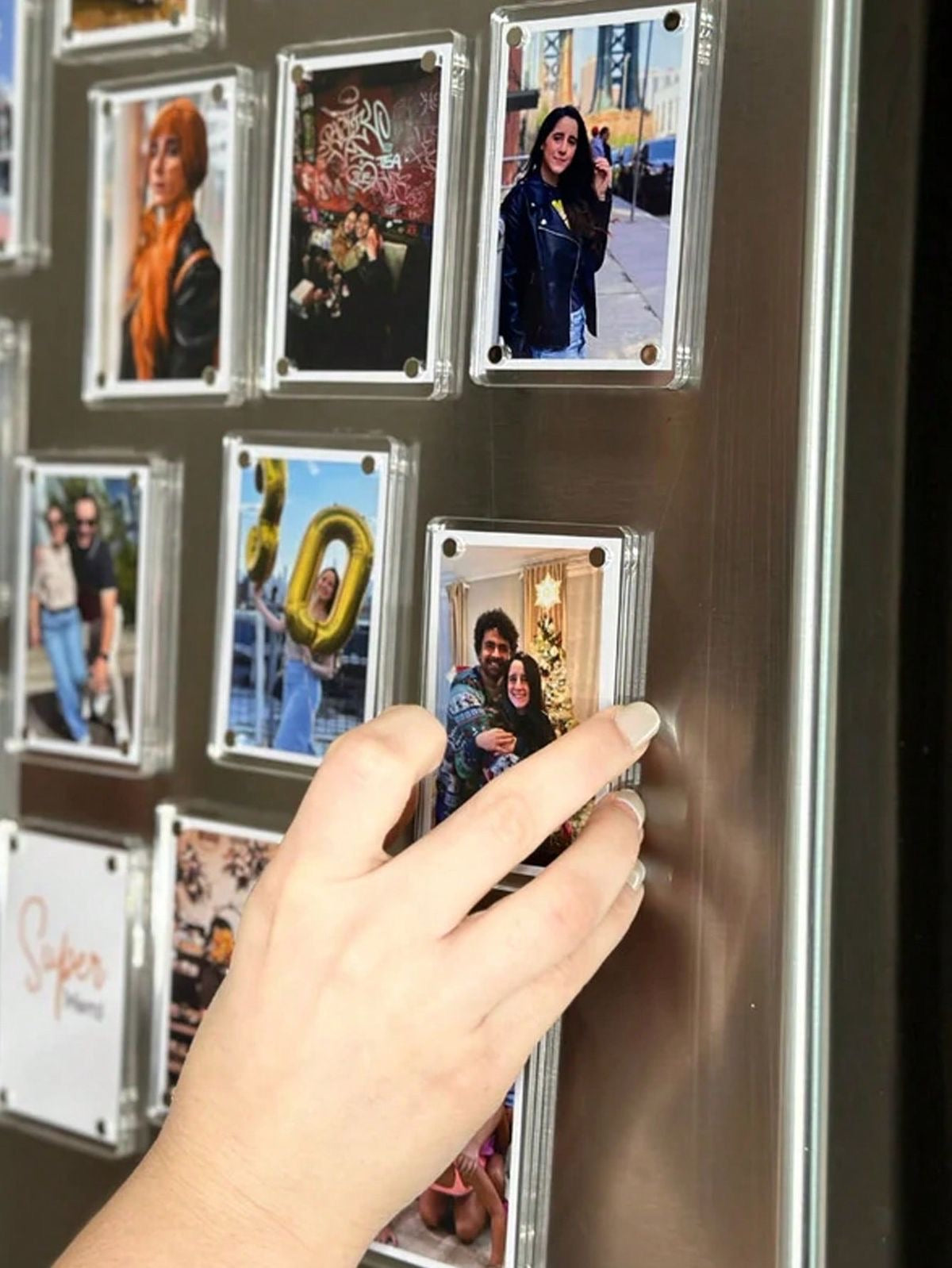 Polaroied Fridge Magnet