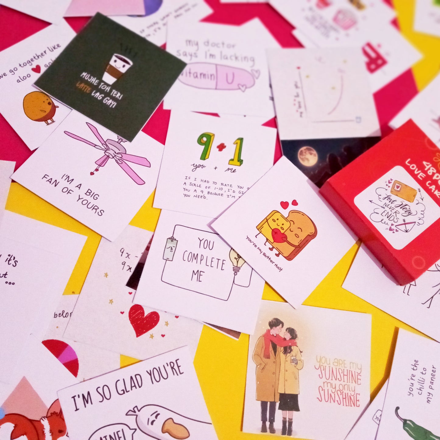48 Romantic Love Cards