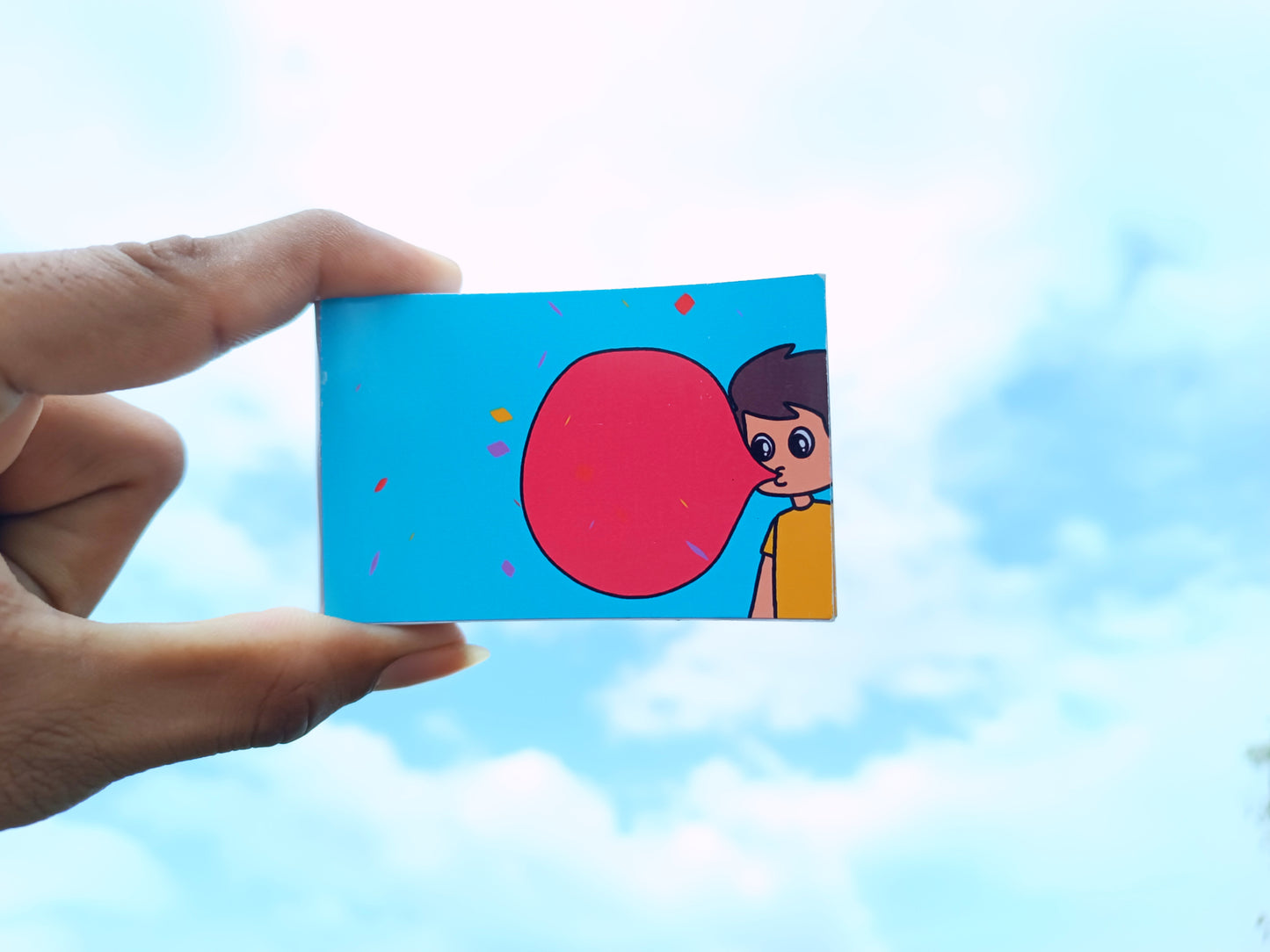 Balloon Bursting Birthday Flipbook