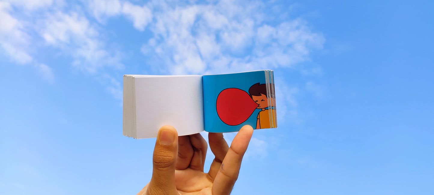 Balloon Bursting Birthday Flipbook