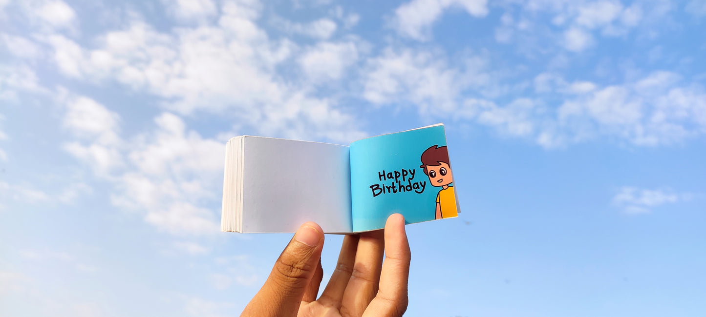 Balloon Bursting Birthday Flipbook