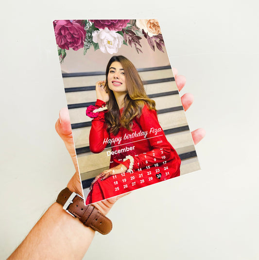 Happy Birthday Acrylic Frame