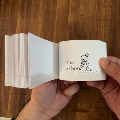 Custom Name Sorry Flipbook
