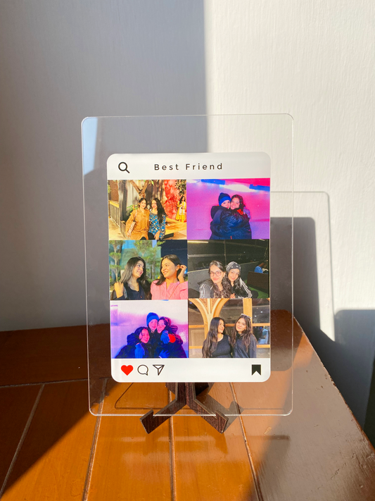 Best Friends Forever Acrylic Frame