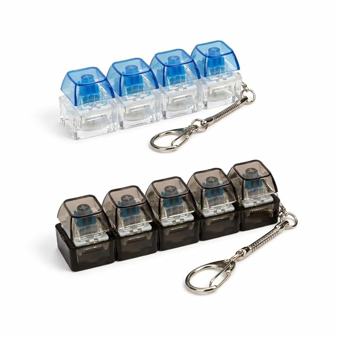 Hooray Fidget Keyboard Keychain