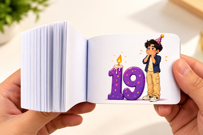 Blow the Candle — Custom Birthday Flipbook