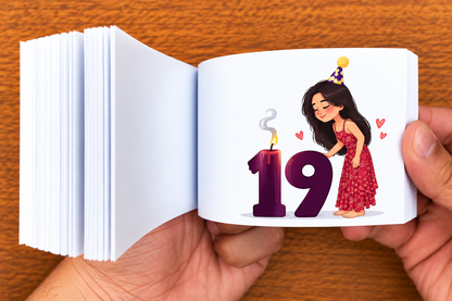 Blow the Candle — Custom Birthday Flipbook