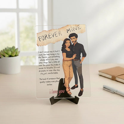 Forever Mine Acrylic Frame
