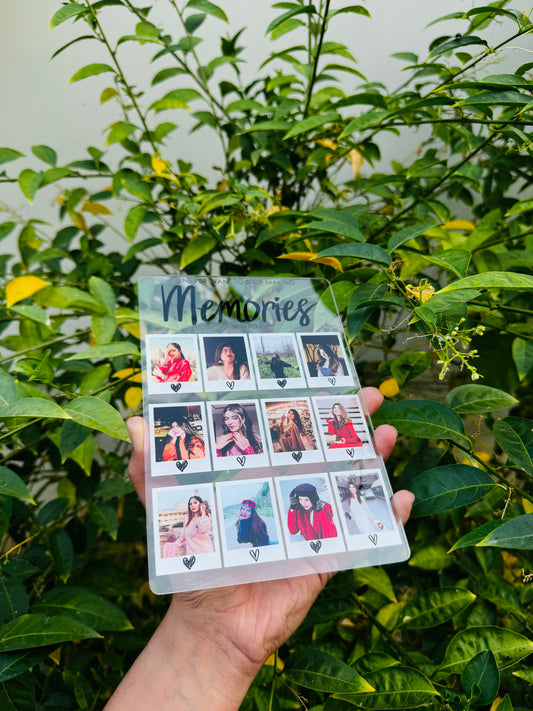 Memories Acrylic Frame