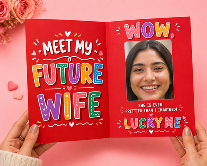 Future Wife Mirror Card