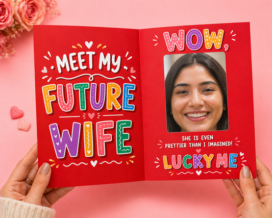 Future Wife Mirror Card