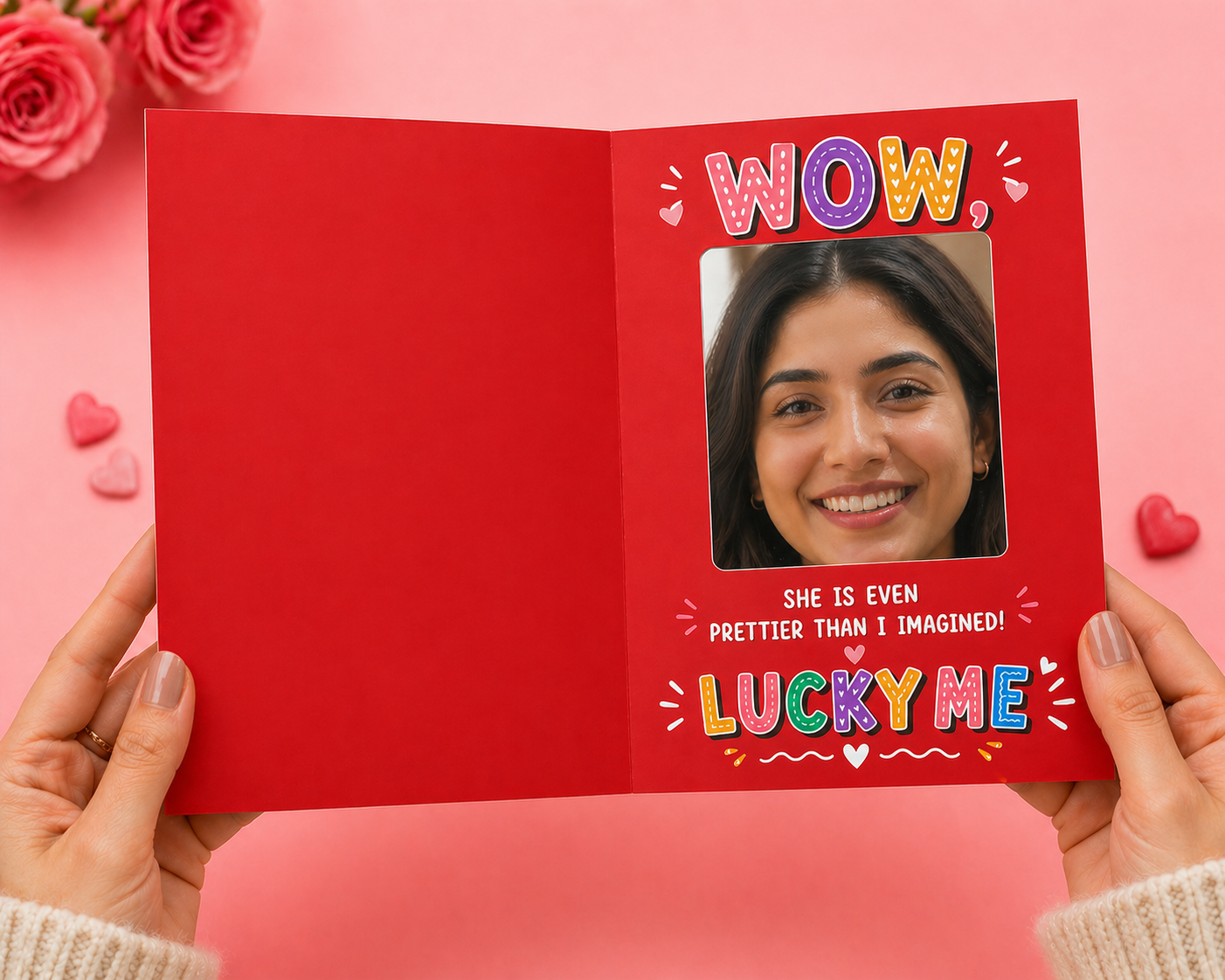 Future Wife Mirror Card