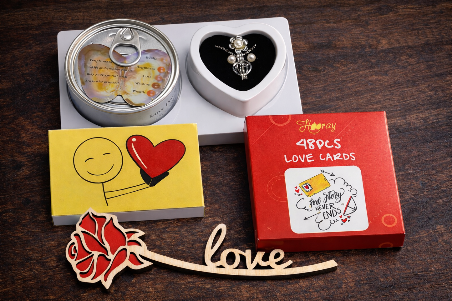 Hooray Pearl Necklace Combo Gift