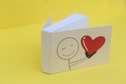 Personalized Sticky Man Love Flipbook