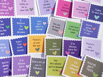 Encouragement Cards – Perfect for Office, School & Lunch Box