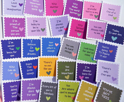 Encouragement Cards – Perfect for Office, School & Lunch Box